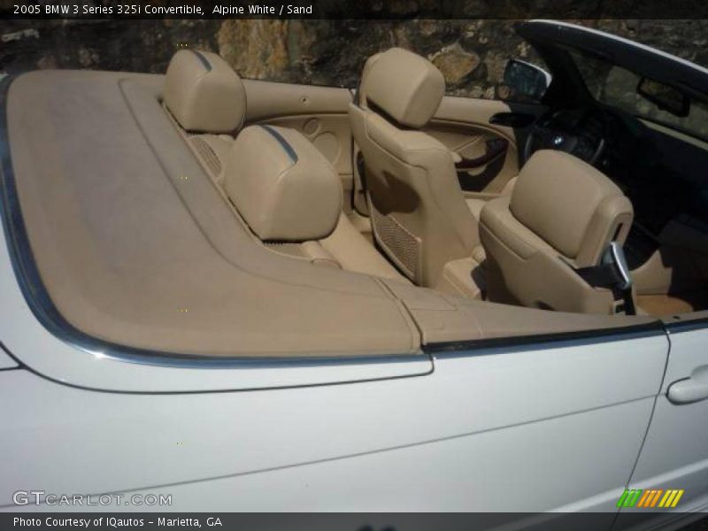 Alpine White / Sand 2005 BMW 3 Series 325i Convertible