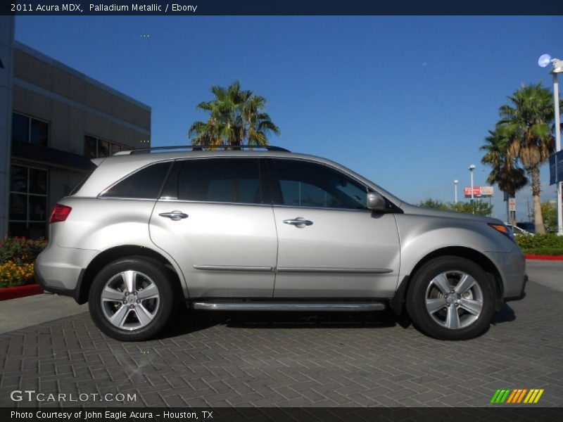 Palladium Metallic / Ebony 2011 Acura MDX