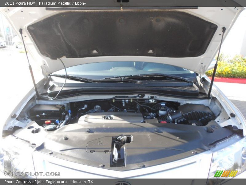 Palladium Metallic / Ebony 2011 Acura MDX