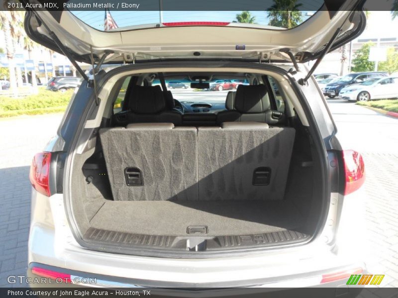 Palladium Metallic / Ebony 2011 Acura MDX
