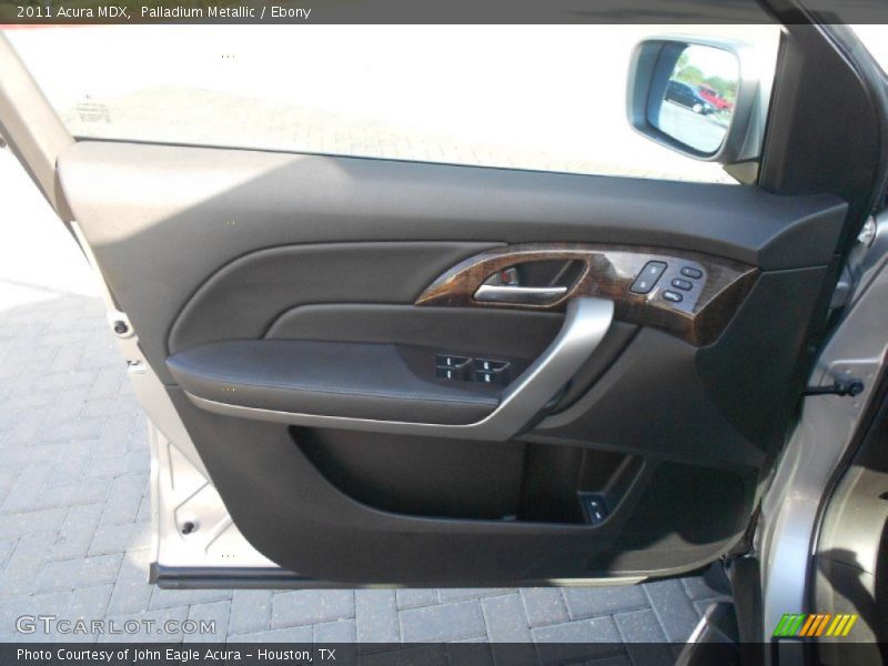 Palladium Metallic / Ebony 2011 Acura MDX