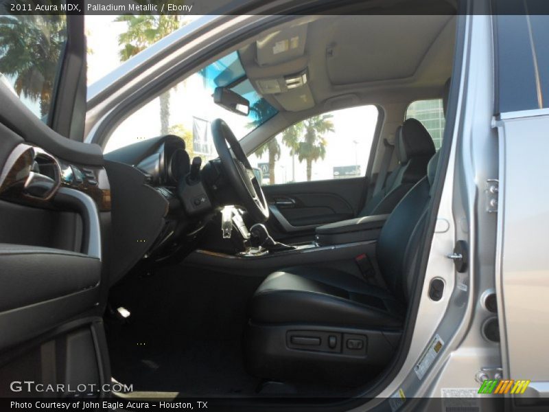 Palladium Metallic / Ebony 2011 Acura MDX