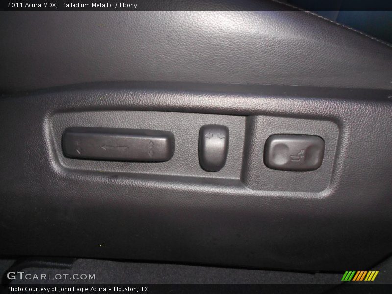 Palladium Metallic / Ebony 2011 Acura MDX