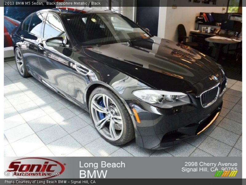 Black Sapphire Metallic / Black 2013 BMW M5 Sedan