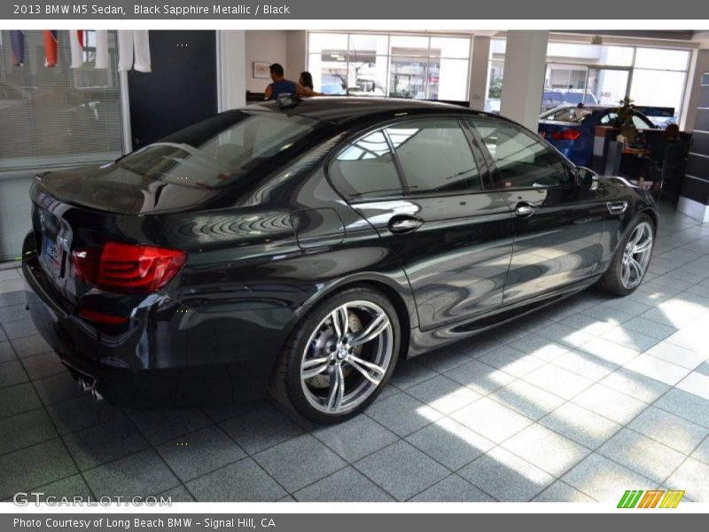 Black Sapphire Metallic / Black 2013 BMW M5 Sedan