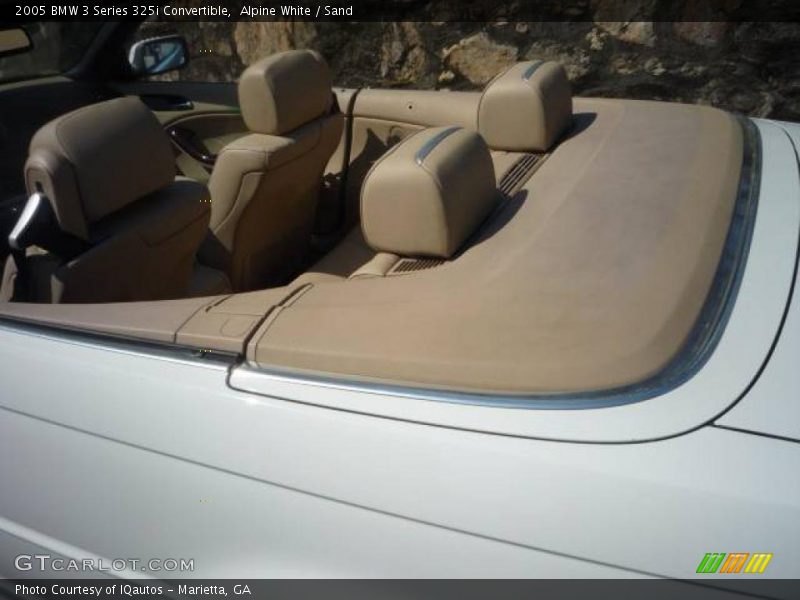 Alpine White / Sand 2005 BMW 3 Series 325i Convertible