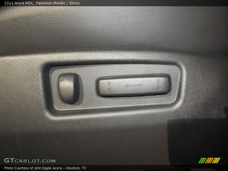 Palladium Metallic / Ebony 2011 Acura MDX