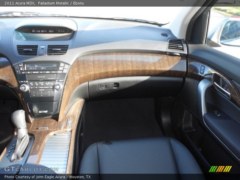 Palladium Metallic / Ebony 2011 Acura MDX