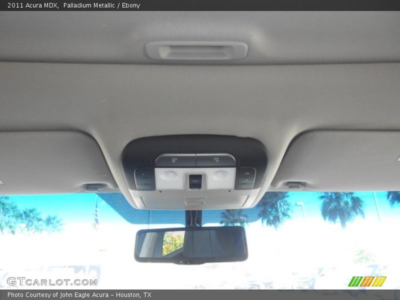Palladium Metallic / Ebony 2011 Acura MDX