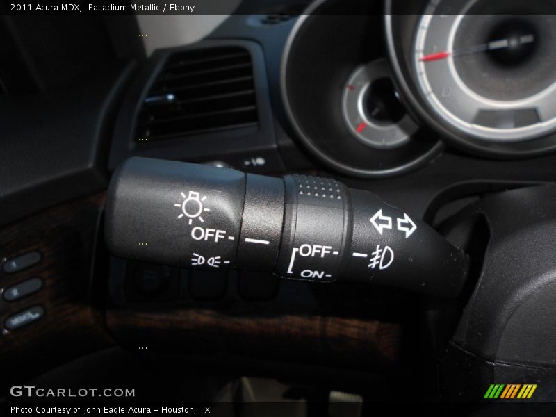 Palladium Metallic / Ebony 2011 Acura MDX