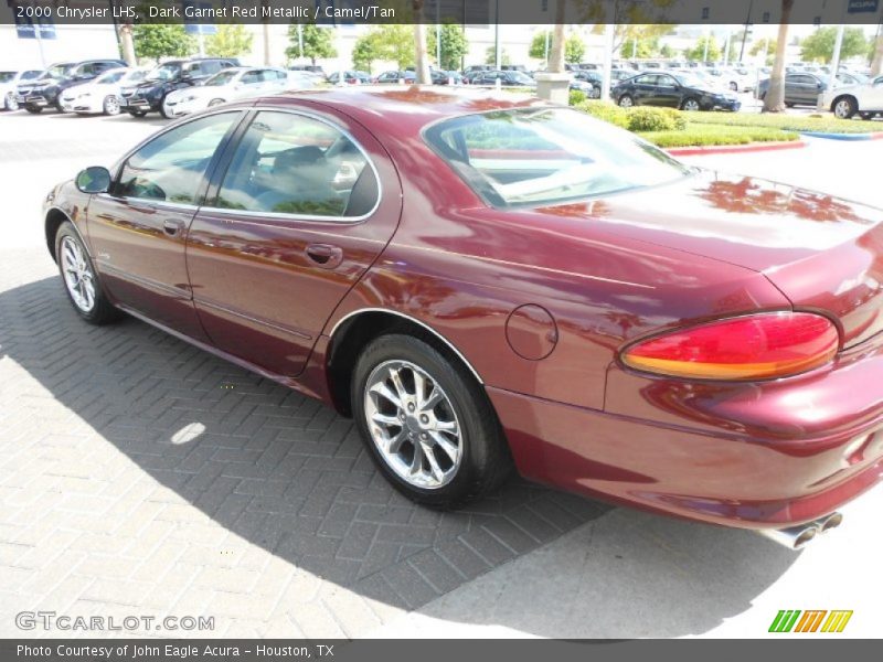 Dark Garnet Red Metallic / Camel/Tan 2000 Chrysler LHS