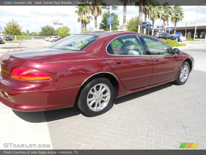 Dark Garnet Red Metallic / Camel/Tan 2000 Chrysler LHS