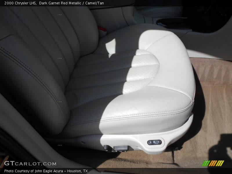 Dark Garnet Red Metallic / Camel/Tan 2000 Chrysler LHS