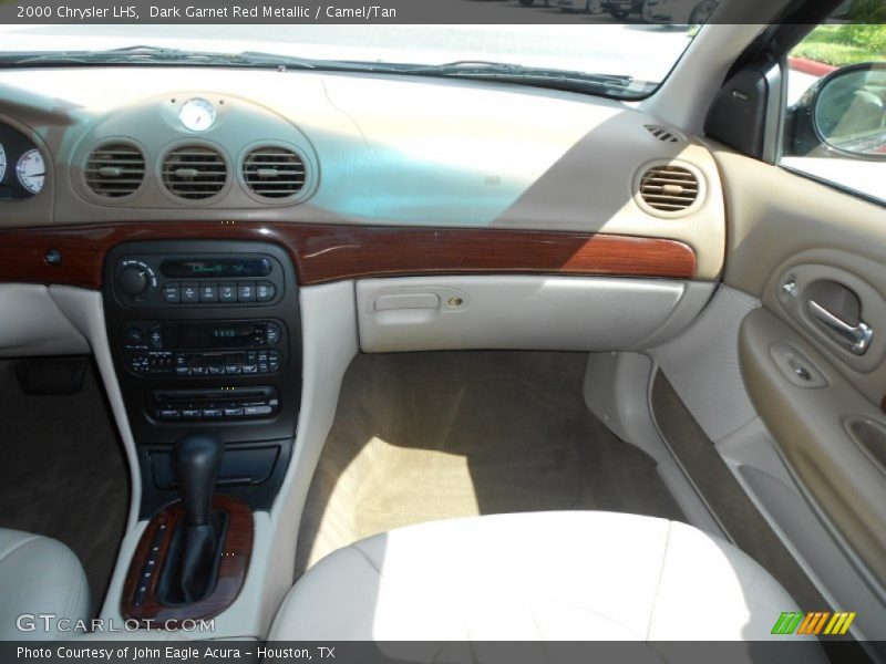 Dark Garnet Red Metallic / Camel/Tan 2000 Chrysler LHS
