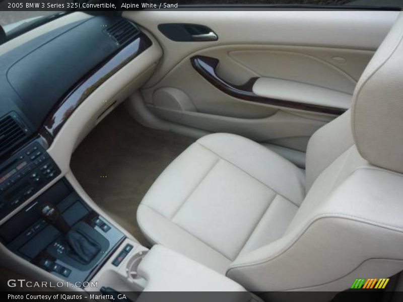 Alpine White / Sand 2005 BMW 3 Series 325i Convertible