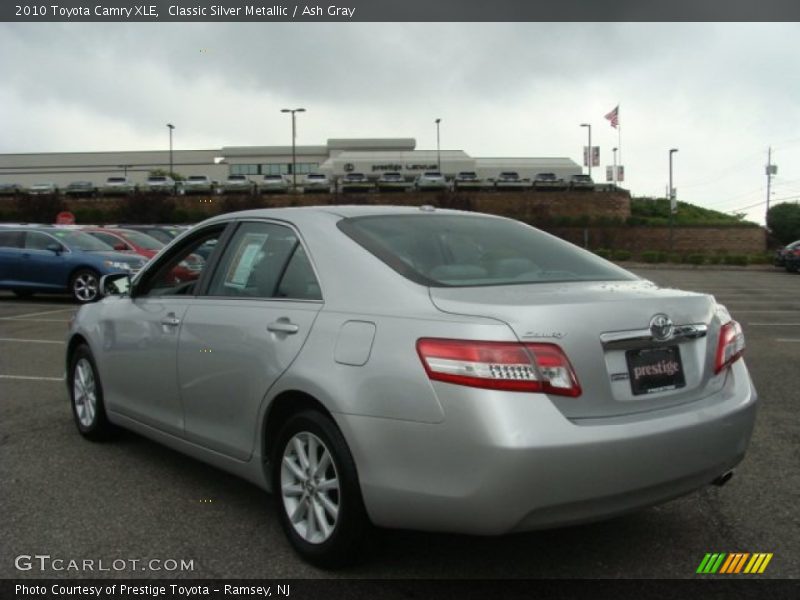 Classic Silver Metallic / Ash Gray 2010 Toyota Camry XLE