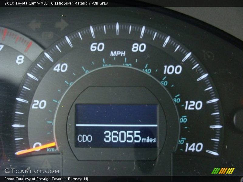 Classic Silver Metallic / Ash Gray 2010 Toyota Camry XLE