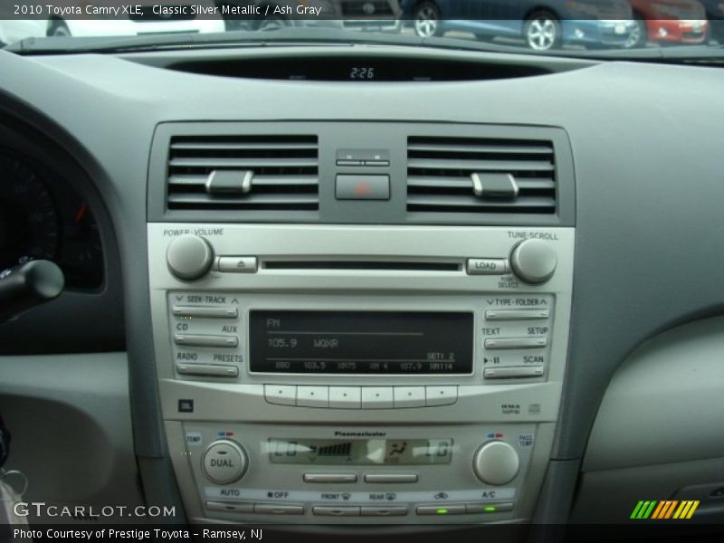 Classic Silver Metallic / Ash Gray 2010 Toyota Camry XLE