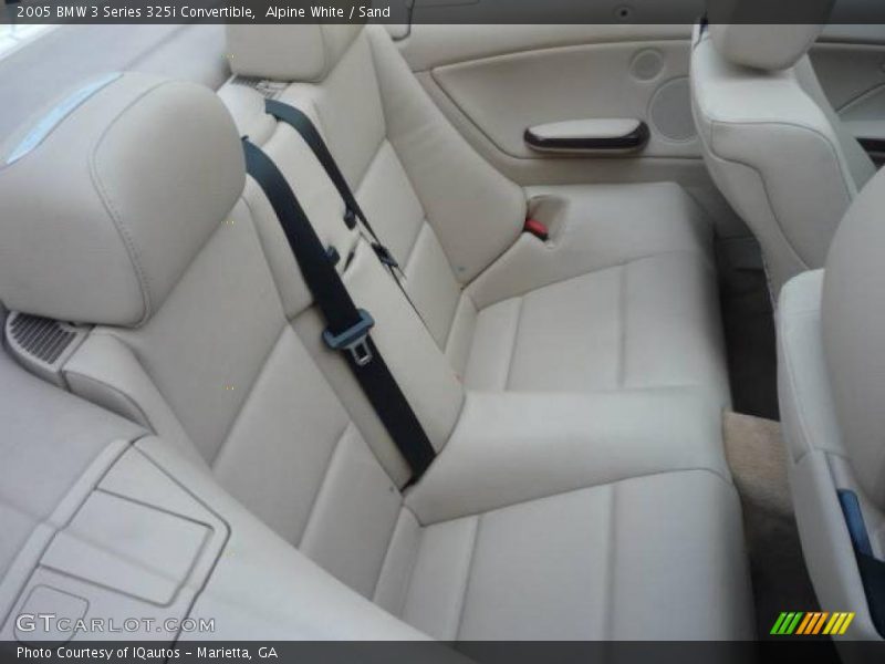 Alpine White / Sand 2005 BMW 3 Series 325i Convertible