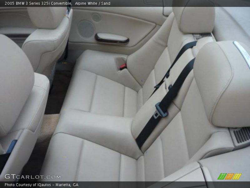 Alpine White / Sand 2005 BMW 3 Series 325i Convertible
