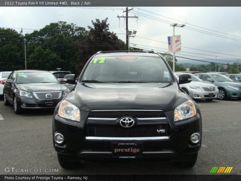 Black / Ash 2012 Toyota RAV4 V6 Limited 4WD