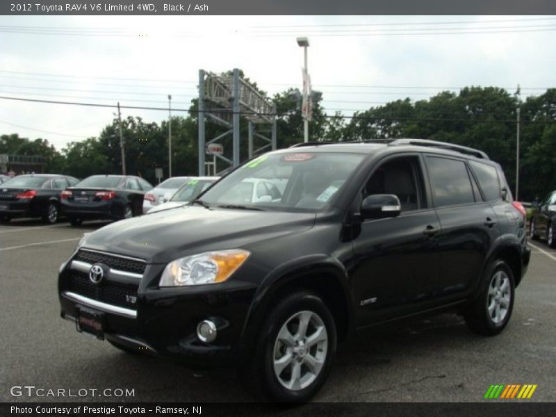 Black / Ash 2012 Toyota RAV4 V6 Limited 4WD