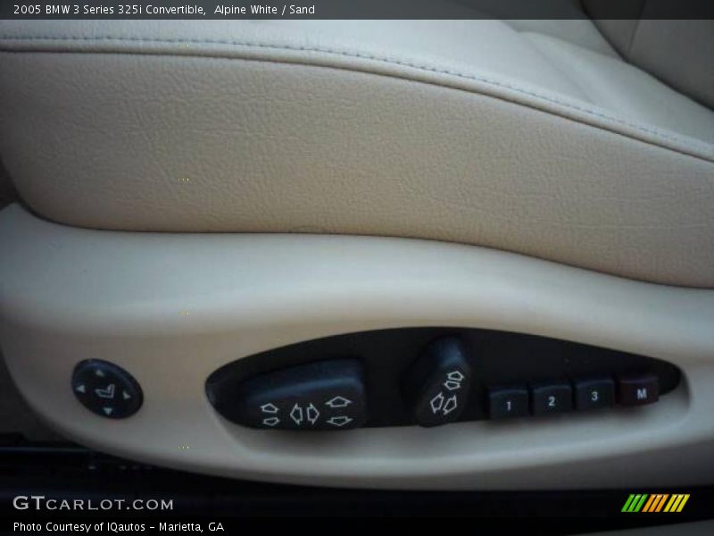 Alpine White / Sand 2005 BMW 3 Series 325i Convertible