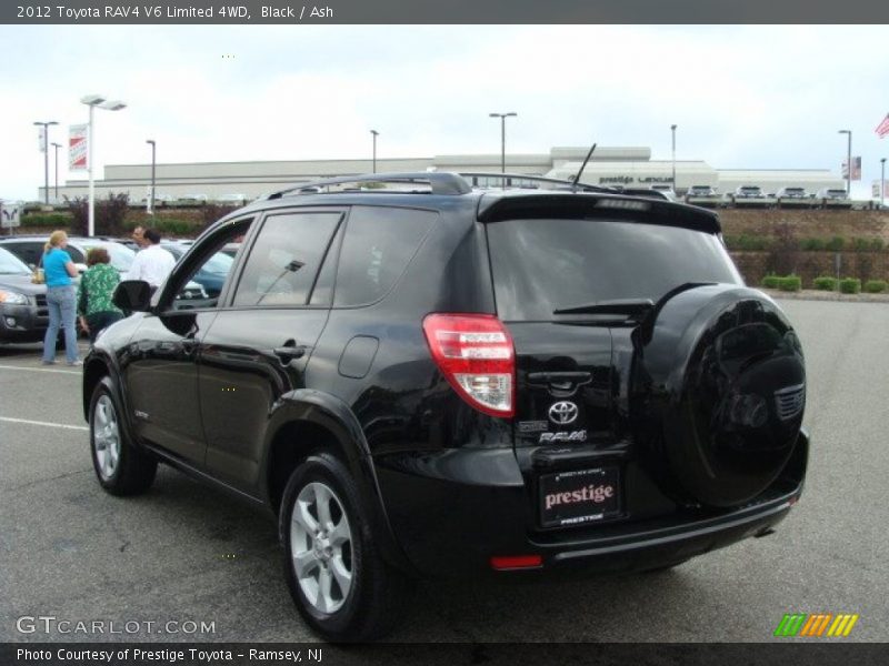 Black / Ash 2012 Toyota RAV4 V6 Limited 4WD
