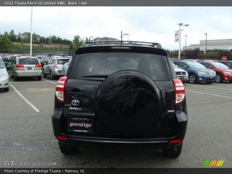 Black / Ash 2012 Toyota RAV4 V6 Limited 4WD