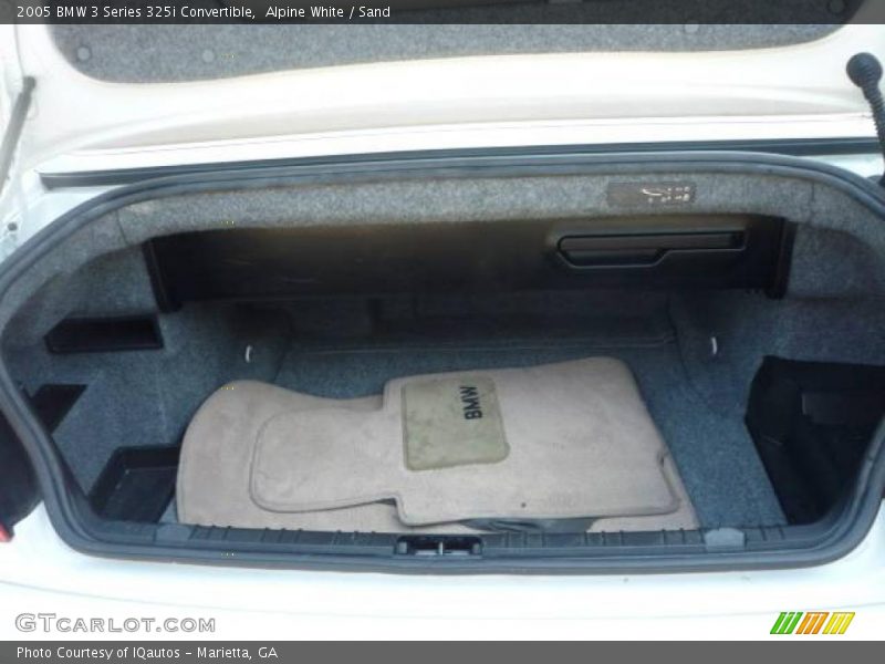Alpine White / Sand 2005 BMW 3 Series 325i Convertible