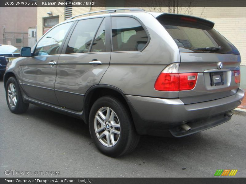 Kalahari Beige Metallic / Black 2005 BMW X5 3.0i