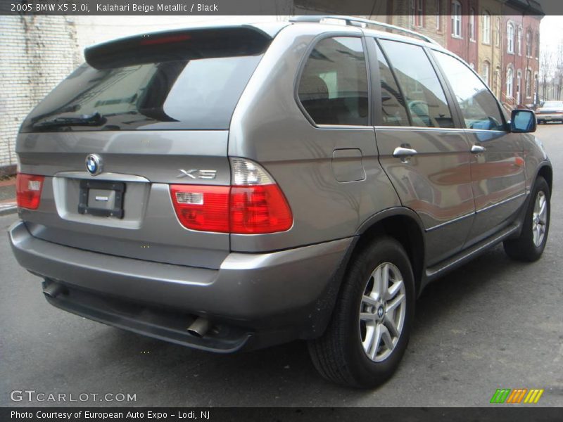 Kalahari Beige Metallic / Black 2005 BMW X5 3.0i