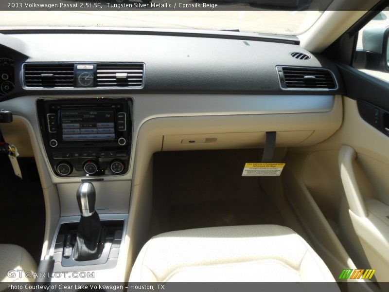 Tungsten Silver Metallic / Cornsilk Beige 2013 Volkswagen Passat 2.5L SE