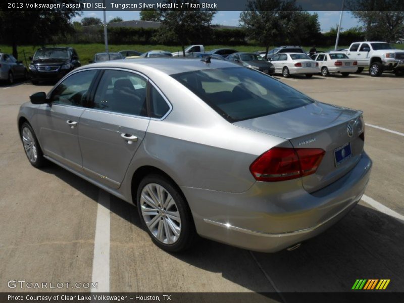 Tungsten Silver Metallic / Titan Black 2013 Volkswagen Passat TDI SEL