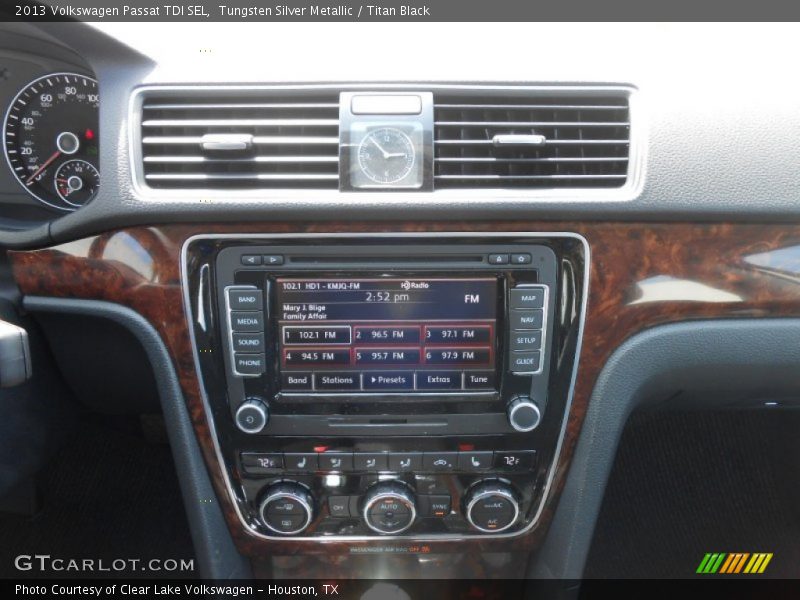 Tungsten Silver Metallic / Titan Black 2013 Volkswagen Passat TDI SEL