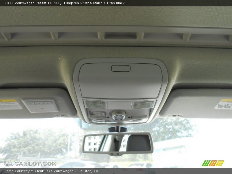 Tungsten Silver Metallic / Titan Black 2013 Volkswagen Passat TDI SEL