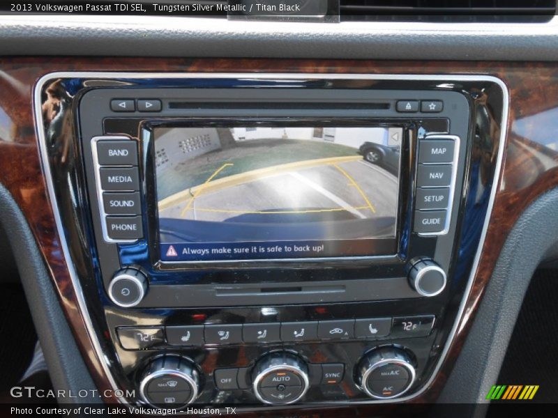 Tungsten Silver Metallic / Titan Black 2013 Volkswagen Passat TDI SEL