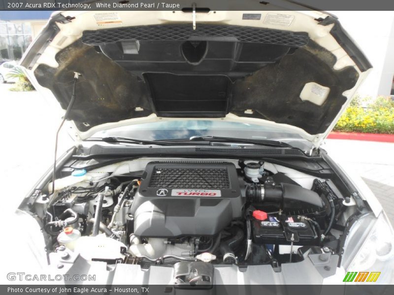 White Diamond Pearl / Taupe 2007 Acura RDX Technology