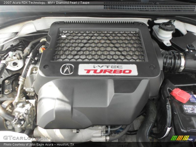 White Diamond Pearl / Taupe 2007 Acura RDX Technology