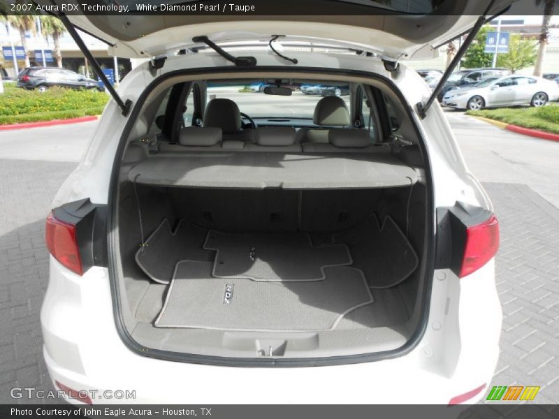 White Diamond Pearl / Taupe 2007 Acura RDX Technology