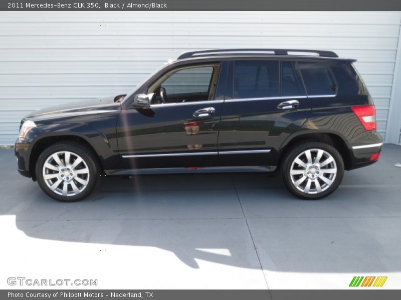 Black / Almond/Black 2011 Mercedes-Benz GLK 350