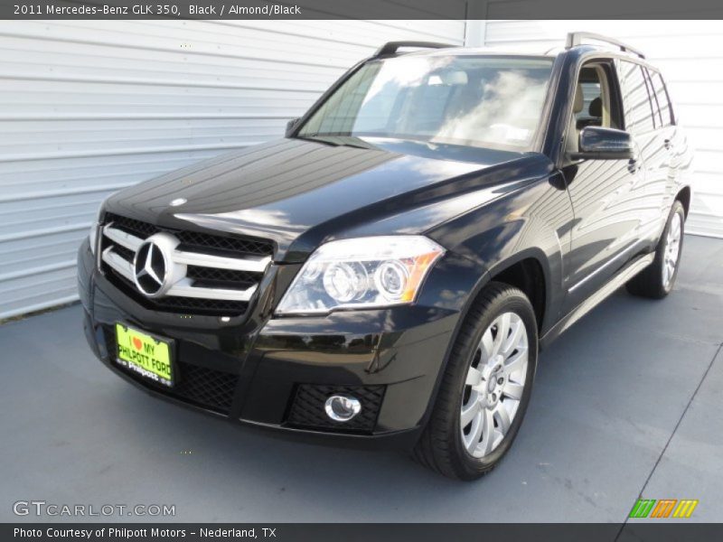 Black / Almond/Black 2011 Mercedes-Benz GLK 350