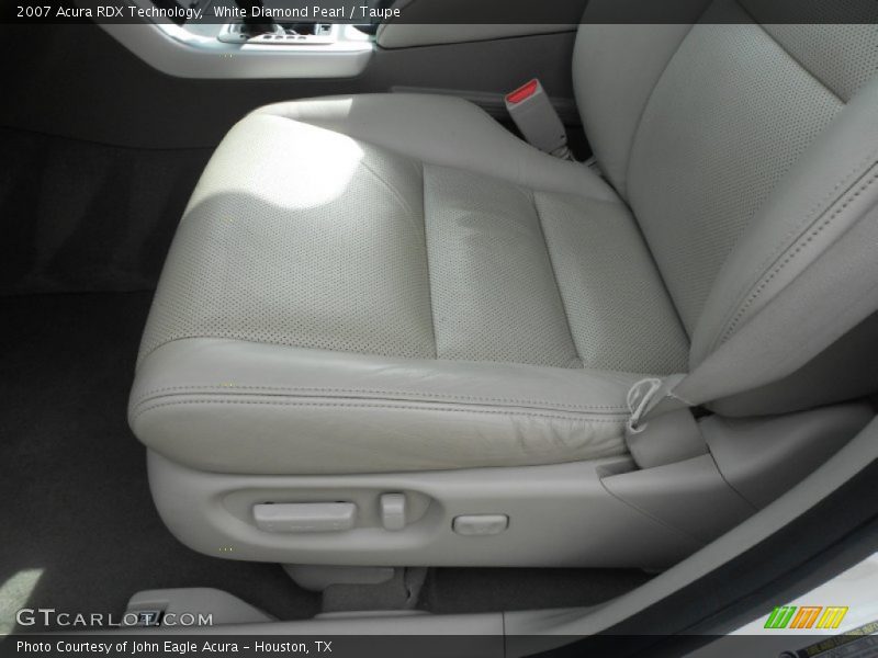 White Diamond Pearl / Taupe 2007 Acura RDX Technology