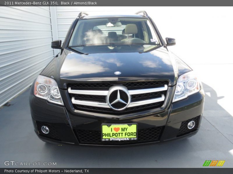 Black / Almond/Black 2011 Mercedes-Benz GLK 350