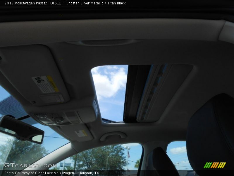 Tungsten Silver Metallic / Titan Black 2013 Volkswagen Passat TDI SEL