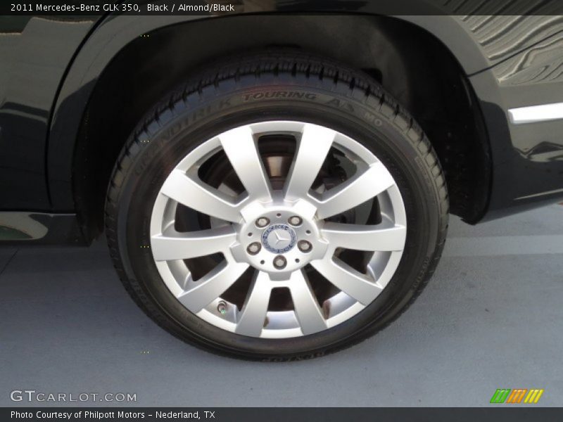 Black / Almond/Black 2011 Mercedes-Benz GLK 350