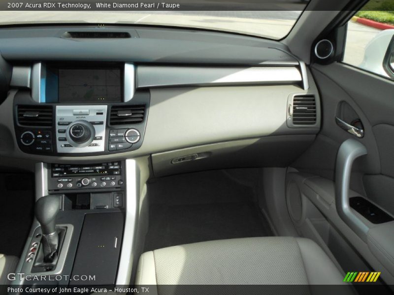 White Diamond Pearl / Taupe 2007 Acura RDX Technology