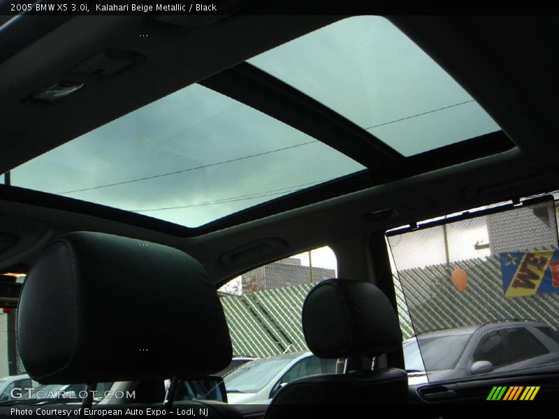 Kalahari Beige Metallic / Black 2005 BMW X5 3.0i