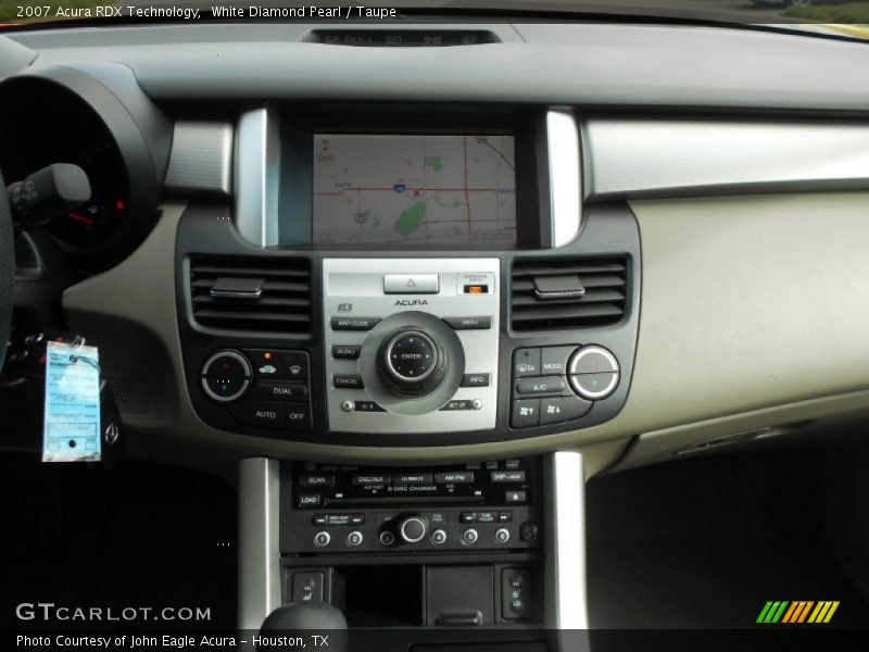 White Diamond Pearl / Taupe 2007 Acura RDX Technology