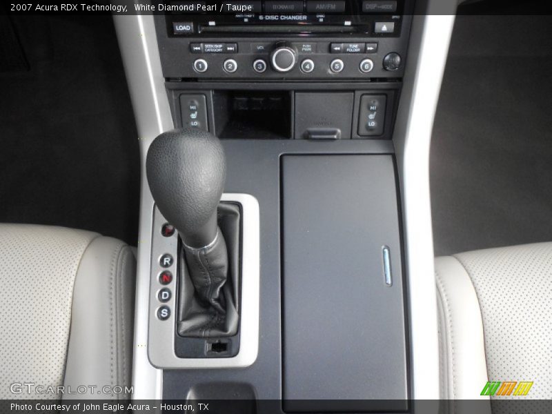 White Diamond Pearl / Taupe 2007 Acura RDX Technology